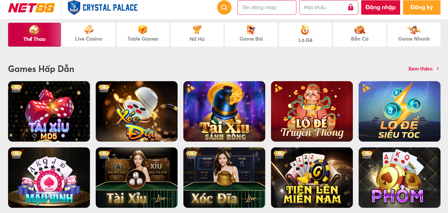 Net88 - Đánh Giá Về Nền Tảng Cá Cược Uy Tín, Chuyên Nghiệp 4 Giới thiệu các sản phẩm cá cược nổi bật tại net88