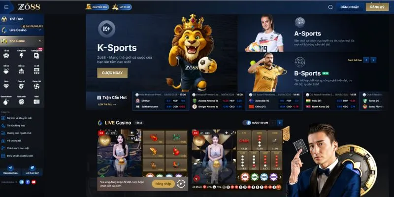 ZO88 - Sân Chơi Cá Cược Trực Tuyến Chất Lượng Quốc Tế 3 Điểm mạnh làm nên tên tuổi ZO88